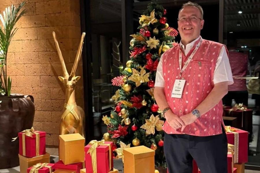 For Andrew Fleming, British deputy high commissioner for East and North East India, Christmas is about the religious festival, family and giving