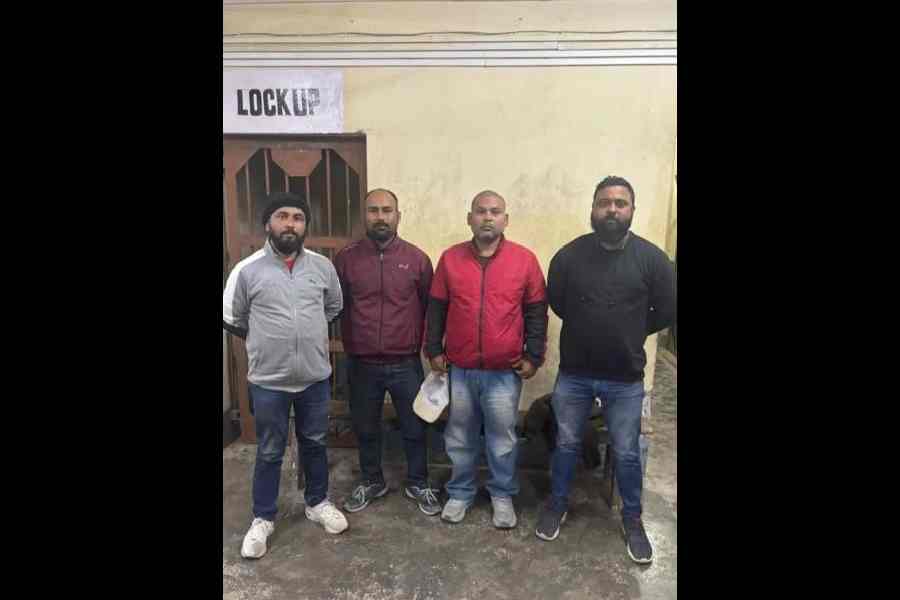 The four arrested in the Nalbari district school case