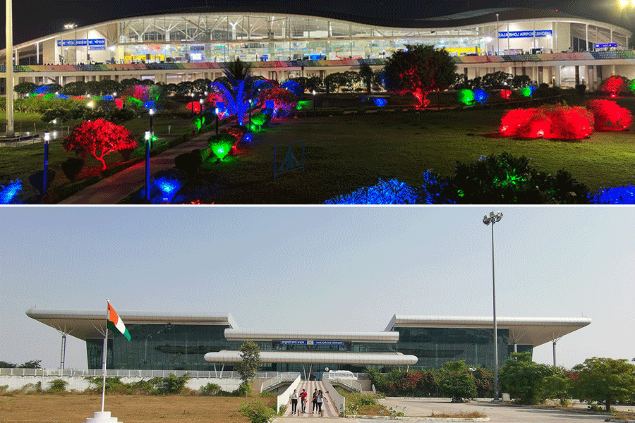 Bhopal and Khajuraho airports