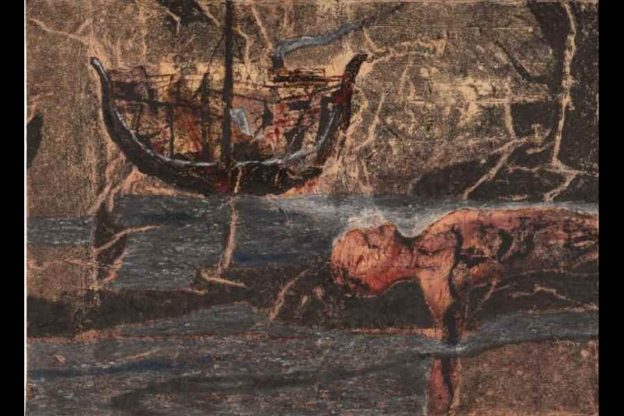 An artwork by Arindam Chatterjee