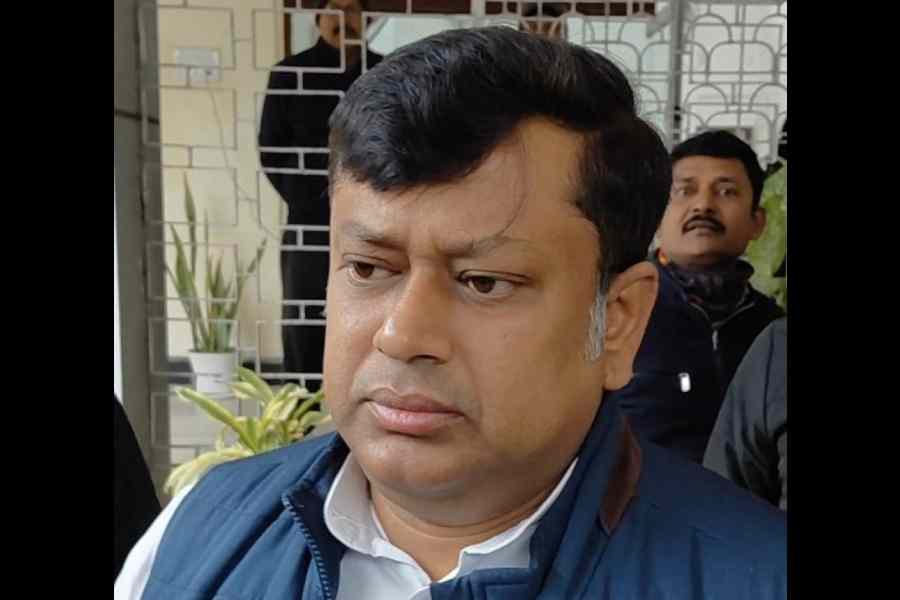 Sukanta Majumdar in Malda on Saturday.