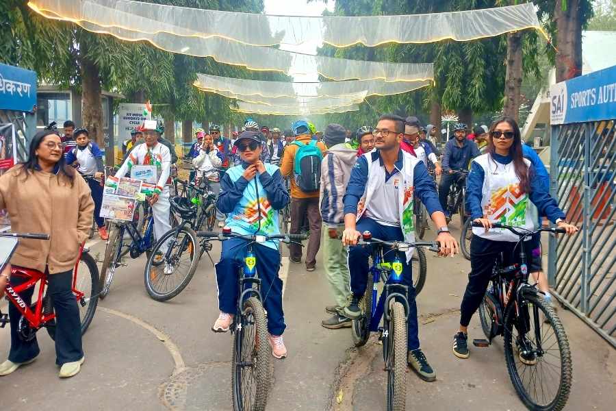 The event was held at the Sports Authority of India campus in Salt Lake