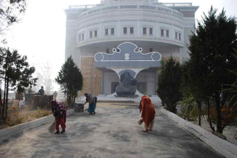 The Gorkha Rangamanch Bhavan in Darjeeling. File picture 