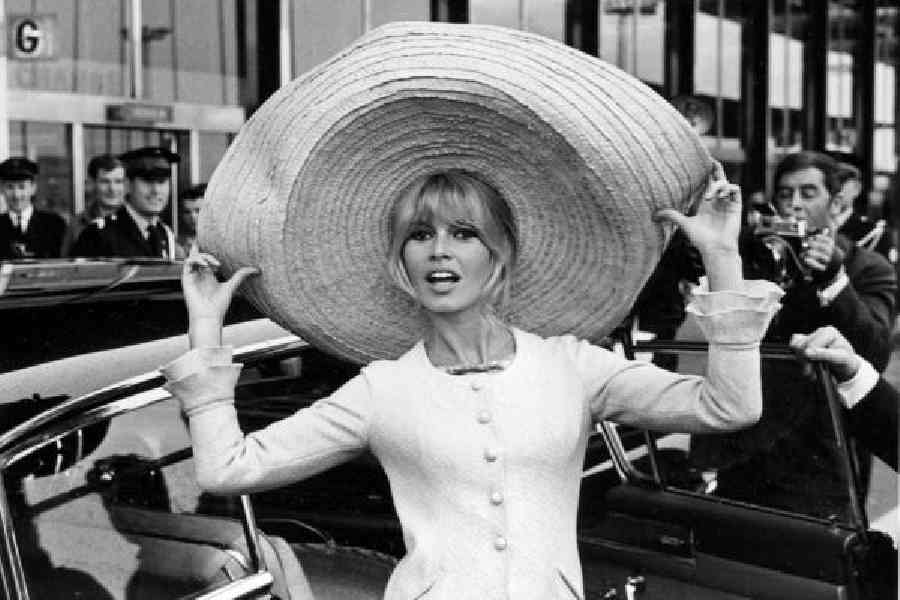 Brigitte Bardot in Paris in 1965.