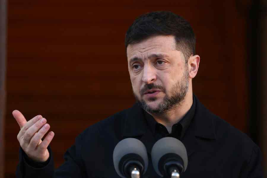 Ukrainian President Volodymyr Zelenskyy.