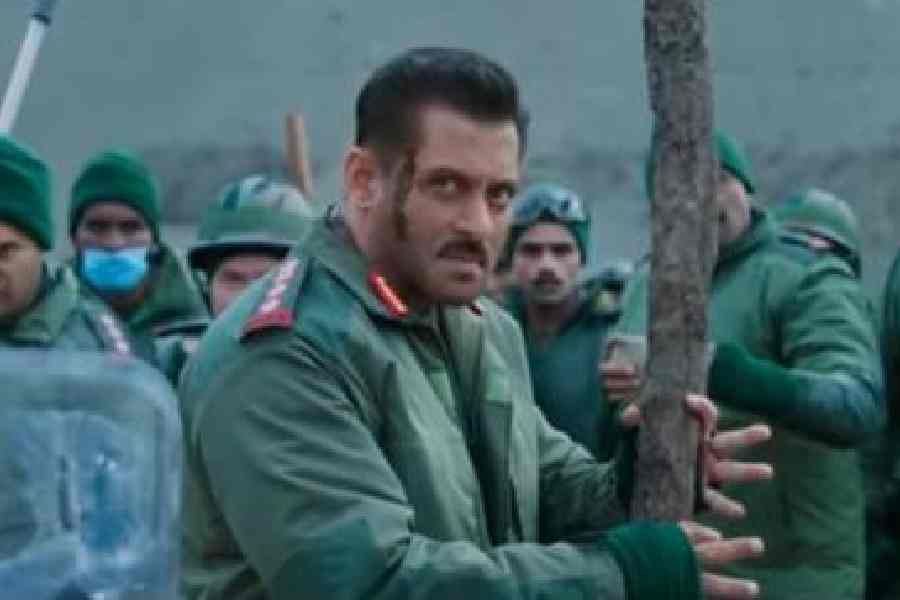 A scene from the teaser of Battle of Galwan