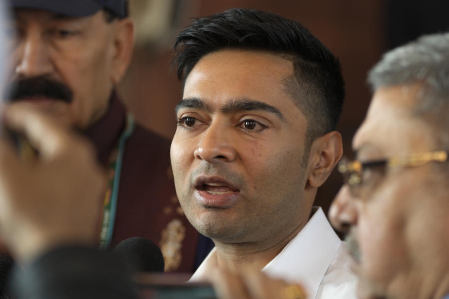 Abhishek Banerjee, Dayanidhi Maran, Tejashwi Yadav (Left to right)