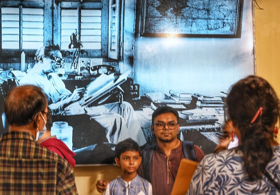 One for the album with the maestro in the backdrop