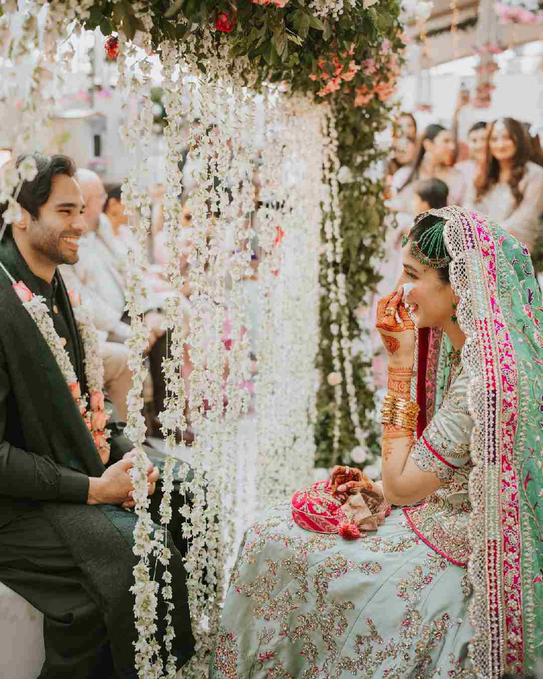 Pakistani actress Mawra Hocane, who made her Bollywood debut with Sanam Teri Kasam (2016) opposite Harshvardhan Rane , tied the knot with Pakistani actor Ameer Gilani on February 5. 