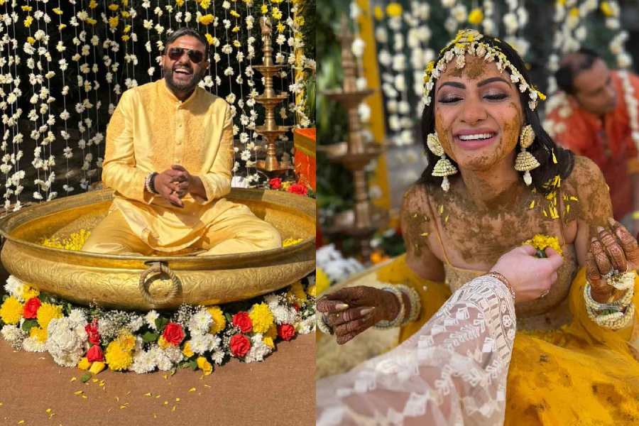 Actress Priyanka Chopra Jonas attended the pre-wedding festivities of her younger brother Siddharth Chopra on Wednesday. 