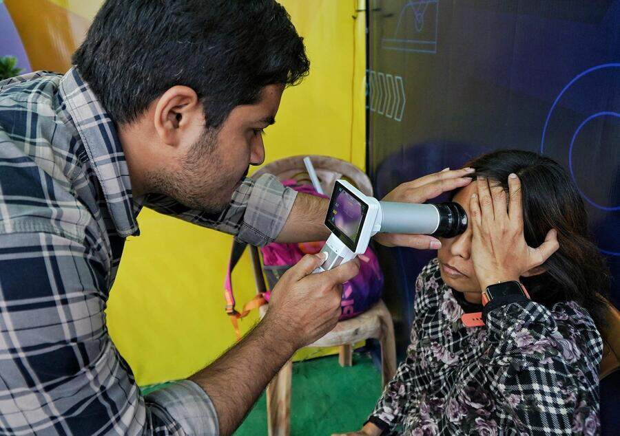 Disha Eye hospitals offers artificial intelligence-influenced voluntary eyecare at the International Kolkata Book Fair