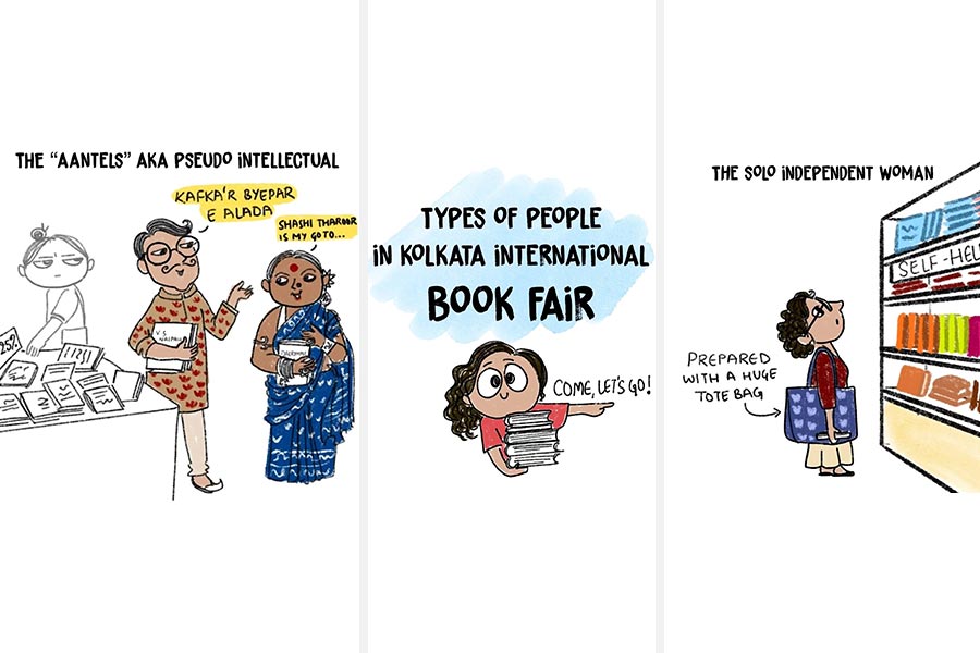 Some doodles by Roshni Bhattachrya