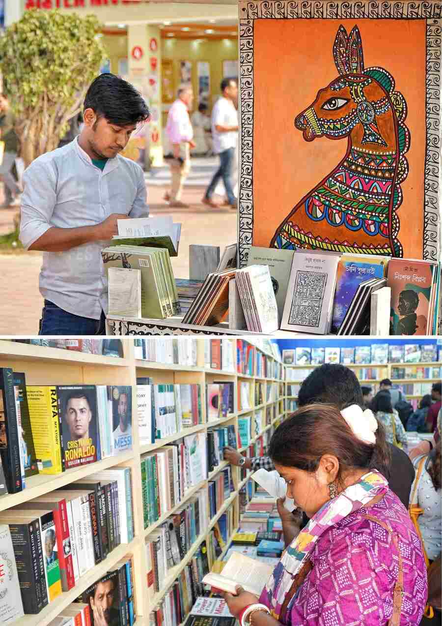 Like every year, the Boi Mela had a huge collection of books in various languages and genres 