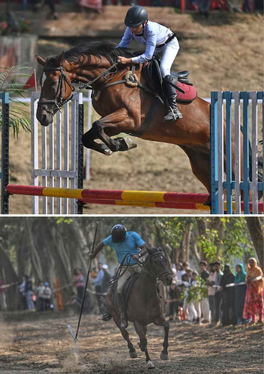 The Eastern India Equestrian Championship 2025 was held at the Horse Show Arena in Tollygunge Club on Saturday and Sunday
