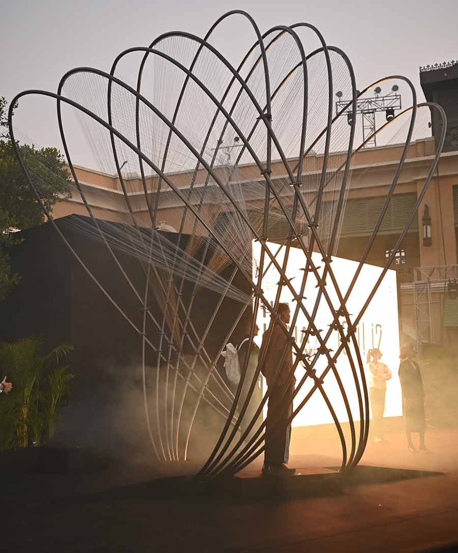 It was fitting for Susanta Paul to receive his TIS Award for Space Installation under his very own installation, ‘Dishah - The Directions’. The piece challenges the traditional notions of directions by blurring lines between cardinal points. “By embracing the idea that directions are subjective and ever-changing, this design offers visitors an opportunity to explore the space in a way that is personal to them,” said Paul