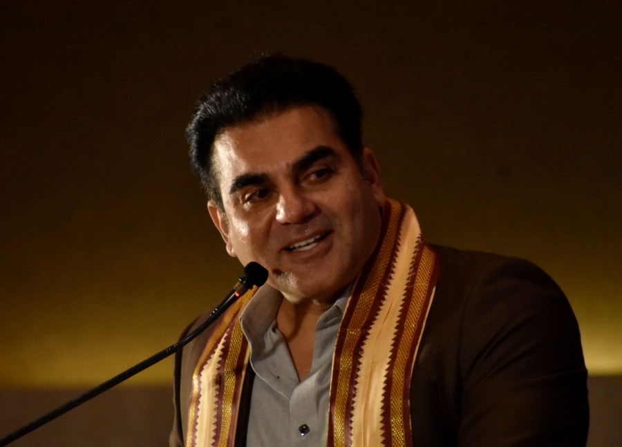 Actor Arbaaz Khan was in the city for a promotional event on Monday