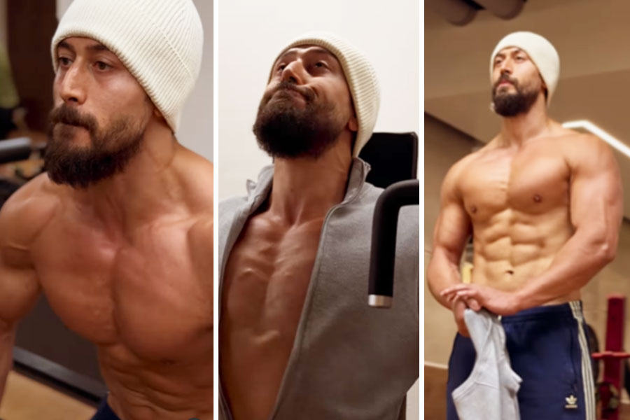Tiger Shroff gym workout