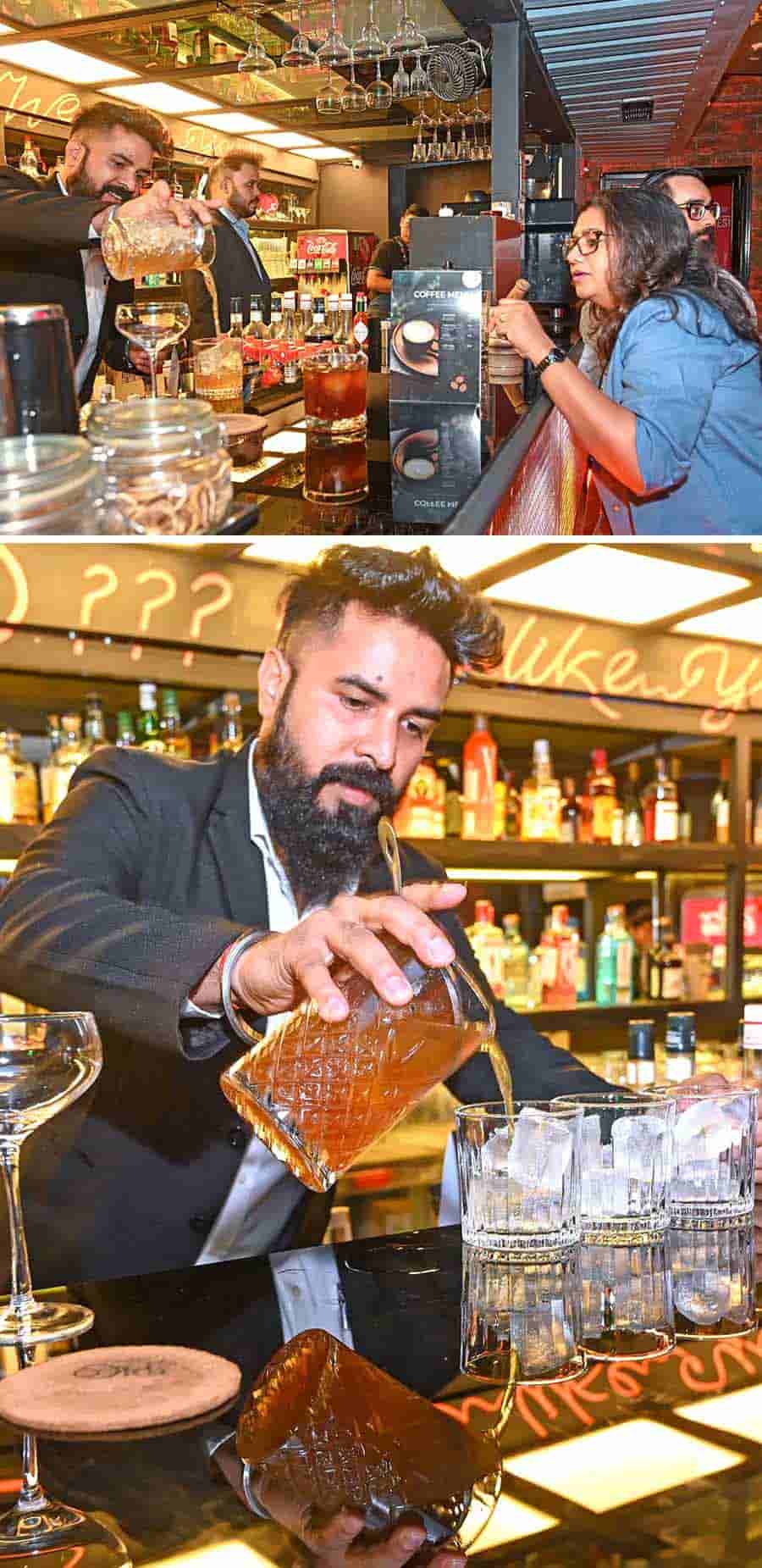 Kedar Kumar Paswan, the head mixologist at Five Mad Men, said, ‘I have always wanted to experiment with coffee and alcohol. When PICO approached us for this collaboration, it felt like the perfect opportunity — especially with the growing interest in coffee among Indians. I’m thrilled to curate this blend of coffee and alcohol with PICO and present some of the finest coffee cocktails to the city.’ We also asked him for recommendations, and the bartender’s picks were Orange Driver and the Bourbon Macchiato