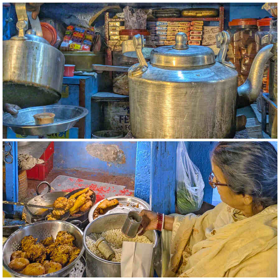 Indulging in bhnars (clay pot) full of chai (tea) along with muri (puffed rice) and ‘telebhaja’ (fritters) was the perfect way to end the rainy day. A partly cloudy sky with possibility of development of thunder / lightning is forecast on Friday, February 21. Hailstorm conditions are very likely to prevail at isolated places over Gangetic West Bengal, Jharkhand and Odisha
