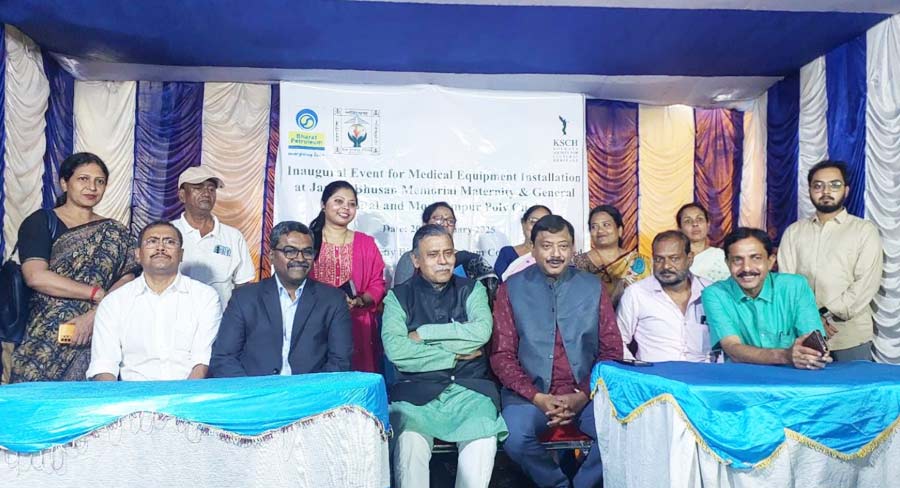 KSCH, in collaboration with BPCL and North Barrackpore Municipality, has installed cutting-edge medical equipment in Jamini Bhusan Memorial Maternity & General Hospital and Monirampur Poly Clinic under BPCL’s corporate social responsibility initiative