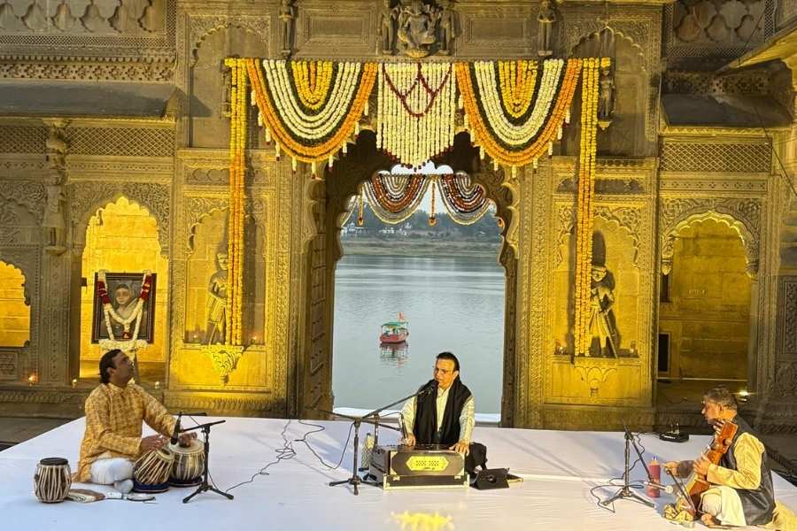 Jitender Singh Jamwal in concert