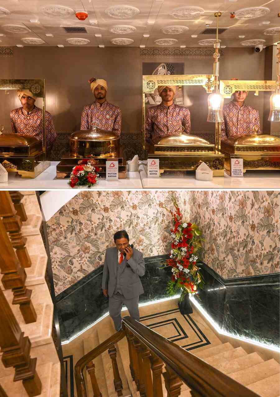  With this new outlet, Arsalan has expanded its seating capacity and created an inviting ambience. The restaurant, now spanning three floors, has a terrace seating area, with accommodation for 175 guests. This expansion aims to reduce waiting time at their flagship restaurant 