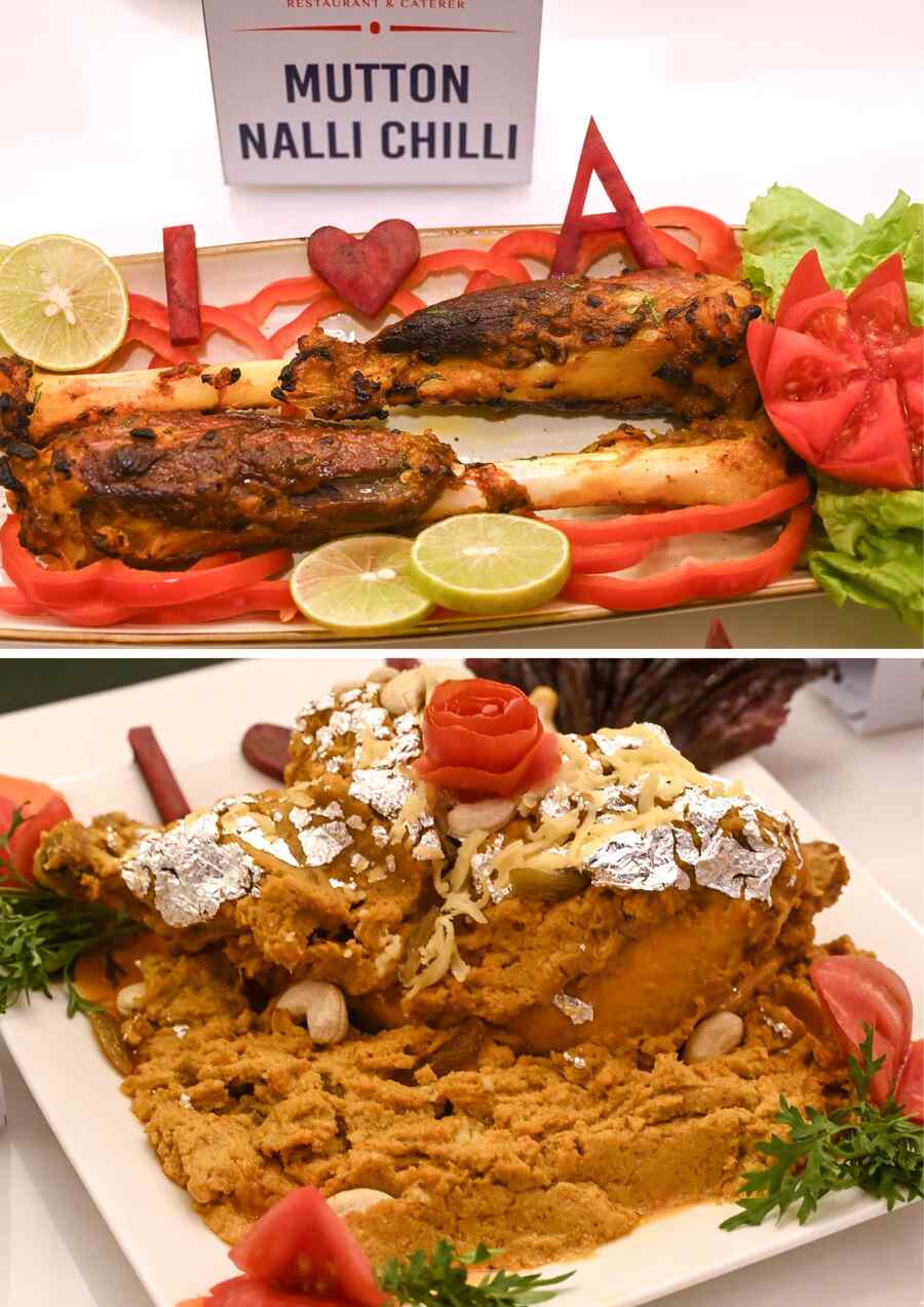 Besides the crowd favourite mutton biryani, Arsalan’s popular Mutton Nalli Chilli and Murgh Musallam were on offer too