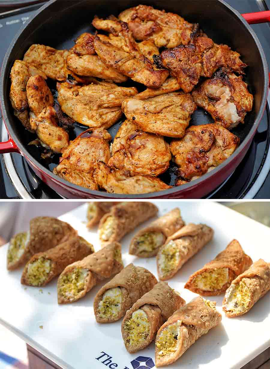 From cheese and fruit charcuterie and cold cuts to pasta and grilled meat — it was a lavish spread curated by Hyatt Regency Kolkata