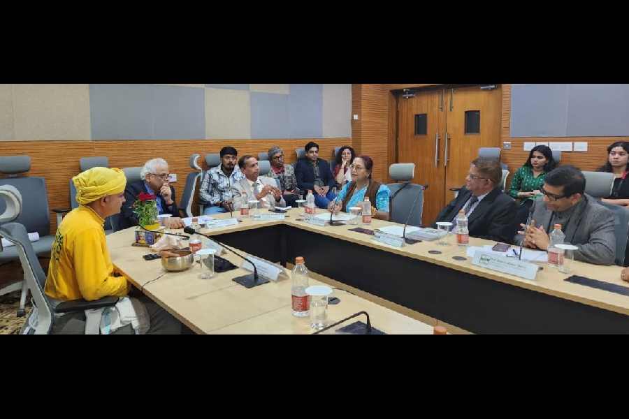 The panel discussion at IIT Kharagpur Research Park in New Town
