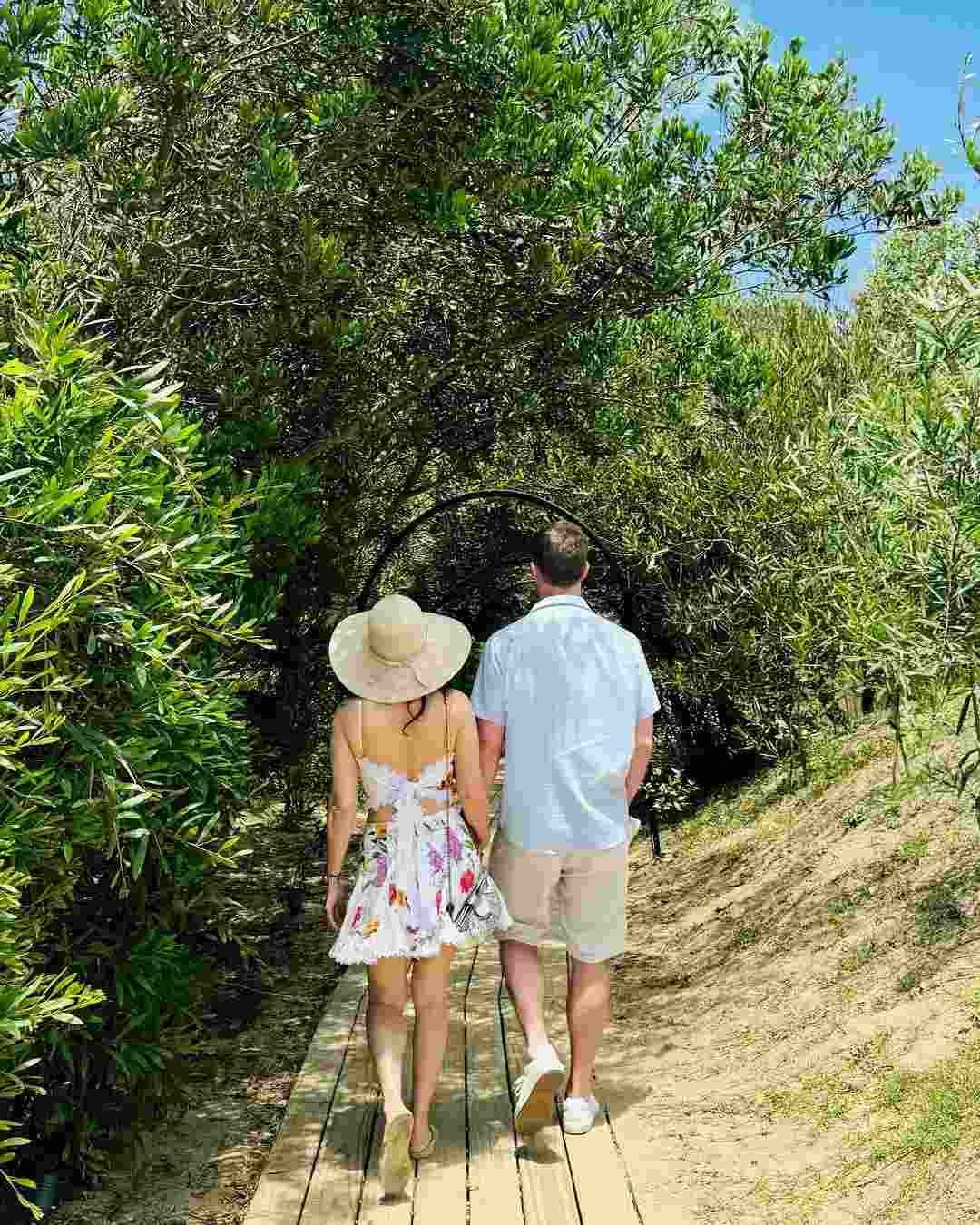 Preity Zinta strolled through a park with husband Gene Goodenough. “Walking into 2025. 