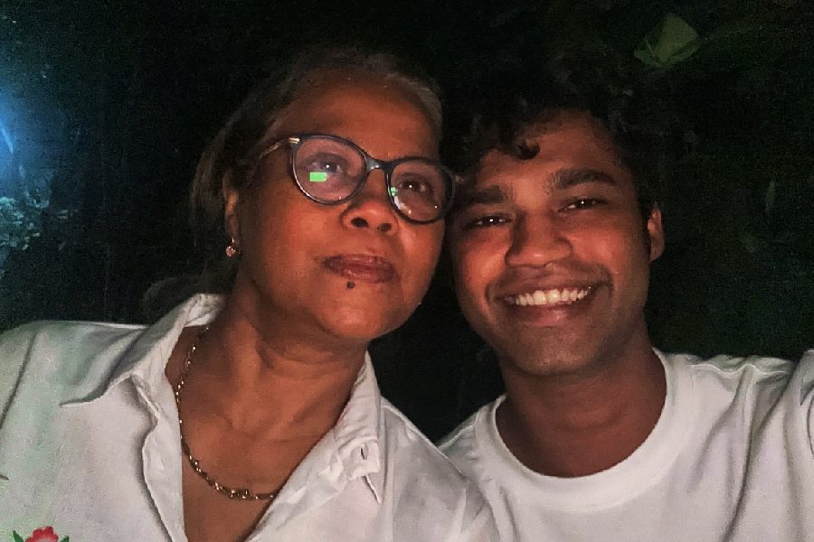 Actor Babil Khan wished fans a Happy New Year by sharing a selfie with his mother Sutapa Sikdar.  