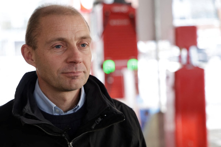 Anders Kleve Svela, a senior manager at Circle K, Norway's largest fuel retailer. Reuters