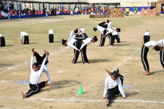 Adding to the festive spirit, the school band performed an electrifying musical presentation, while the students captivated the audience with enchanting dance performances, graceful aerobics, and an awe-inspiring display of yoga