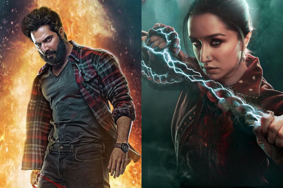 (L-R) Munjya, Stree 2 posters