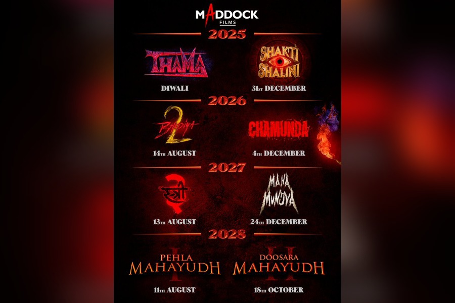 Maddock Films horror universe films slate