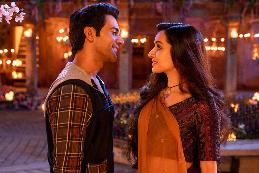 Rajkummar Rao and Shraddha Kapoor in Stree 2