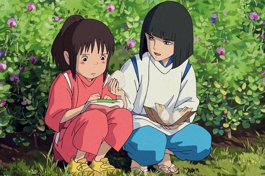 Onigiri in Spirited Away 