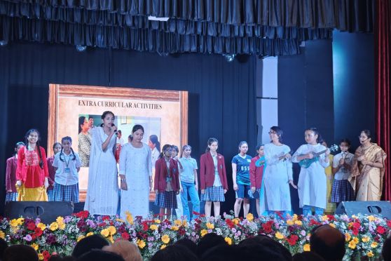 Students delivered brilliant performances on stage.