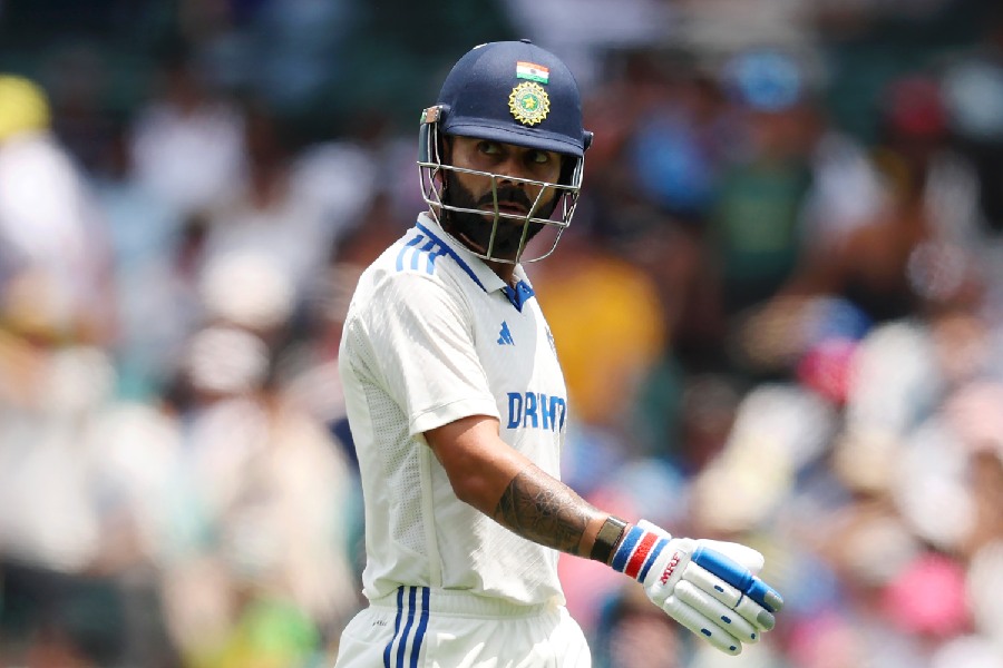 Virat Kohli in woeful form. Getty