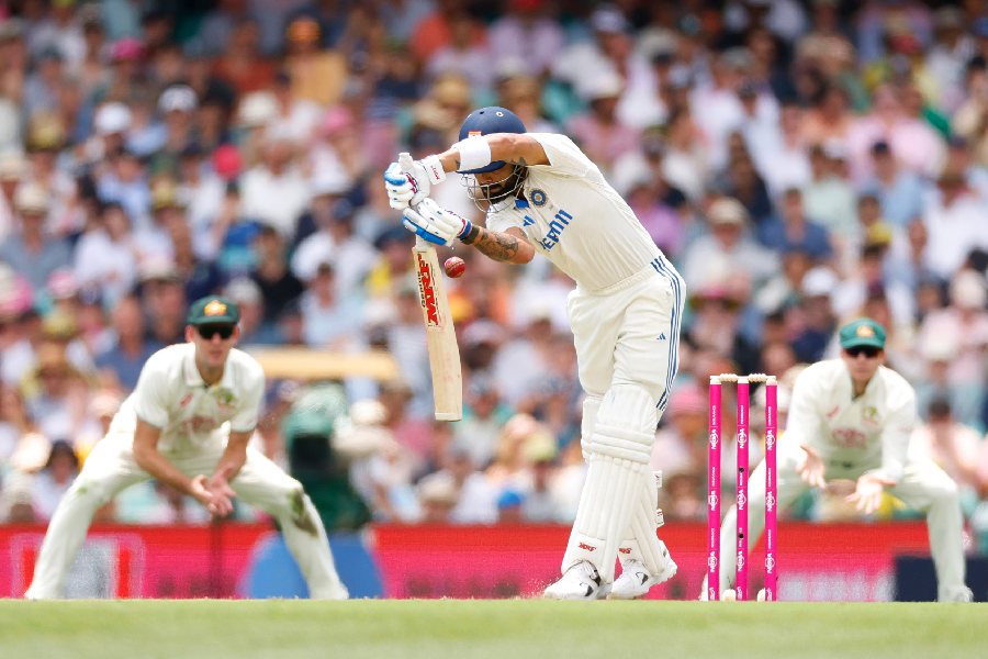 Kohli struggles against outside-off balls. Getty