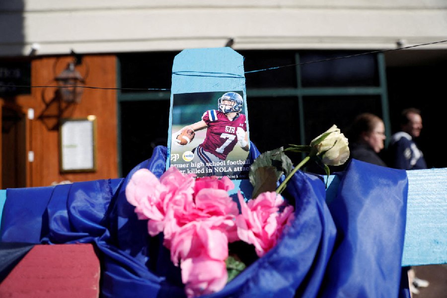 Tiger Bech, a former college football player, is among the 14 victims that died.