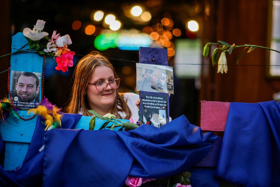 Outgoing US President Joe Biden has promised to visit New Orleans on Monday to “grieve with the families and community members impacted by the tragic attack.”