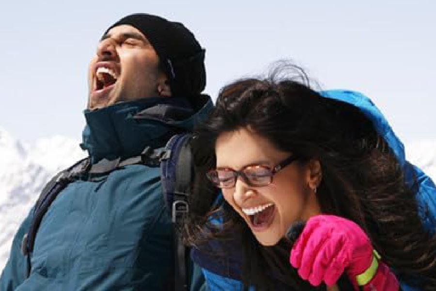 Ranbir Kapoor and Deepika Padukone in Yeh Jawaani Hai Deewani