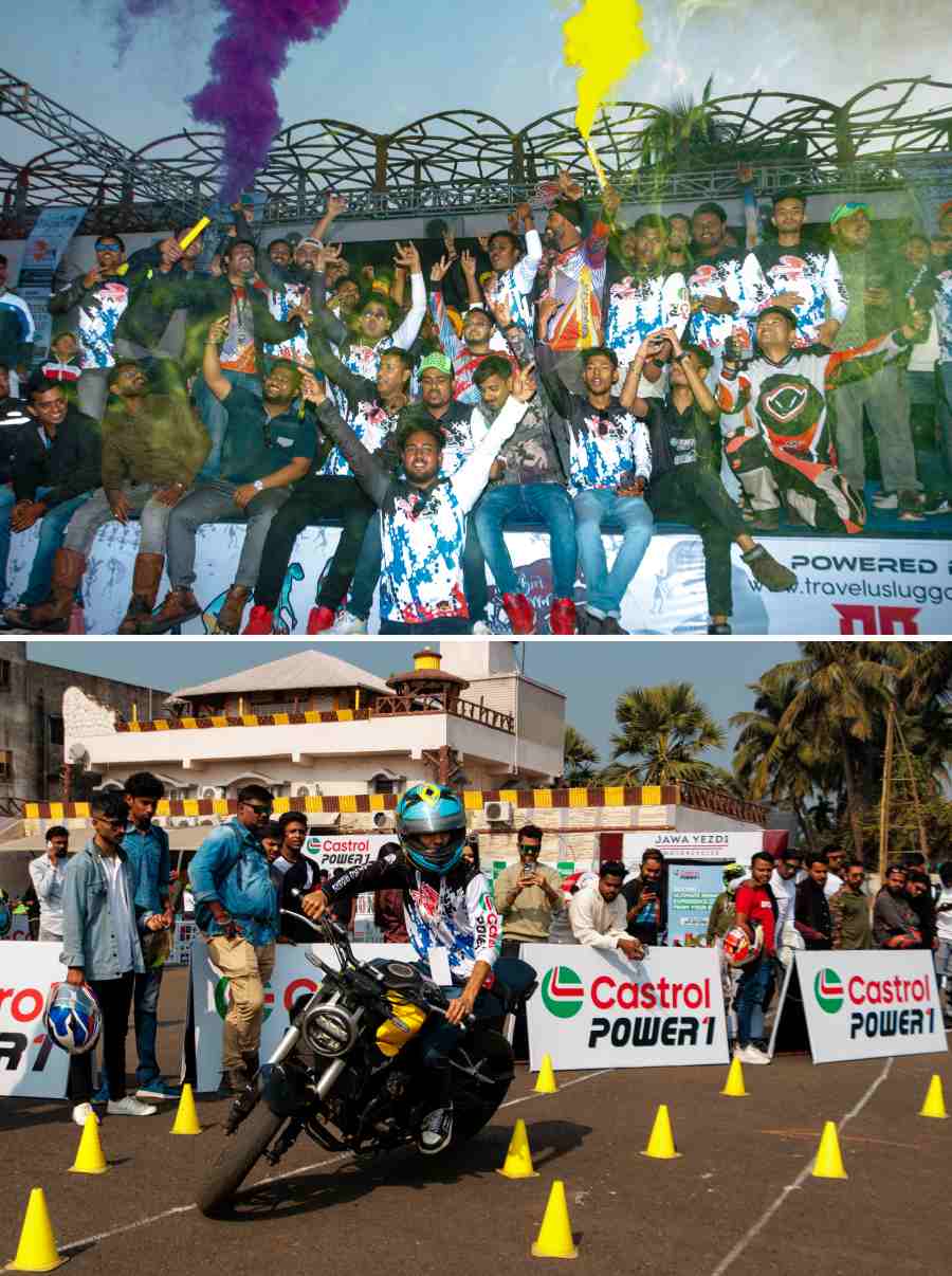 The grand success of RevOlution was only possible because of the brilliant management of Tornado Riders who looked after every aspect of the event from parking and food arrangements to creating the track for a timed obstacle race as well as keeping the stunt area clean and free of any safety hazard. Tornado was partnered by XBHP and RAW adventure while some of the associated groups were Bengal Thumpers, Wayfarer Riders, Versatile Riders, Team UBK and several others