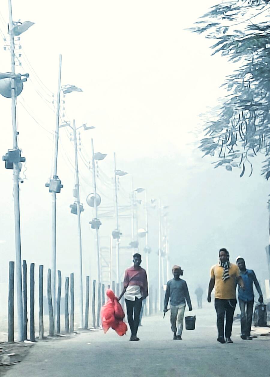 The temperature in Kolkata dipped since December 31 and the lowest temperature recorded by IMD on January 1 was 13.2˚C. The minimum temperature recorded on Sunday evening was 16.2˚C  