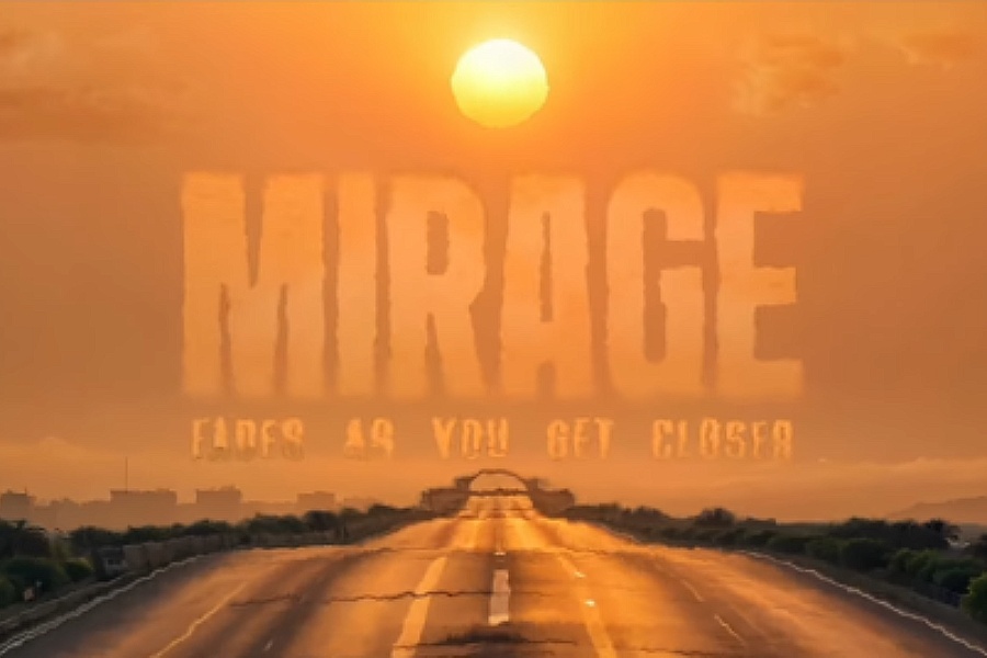 A poster of Mirage, directed by Jeethu Joseph