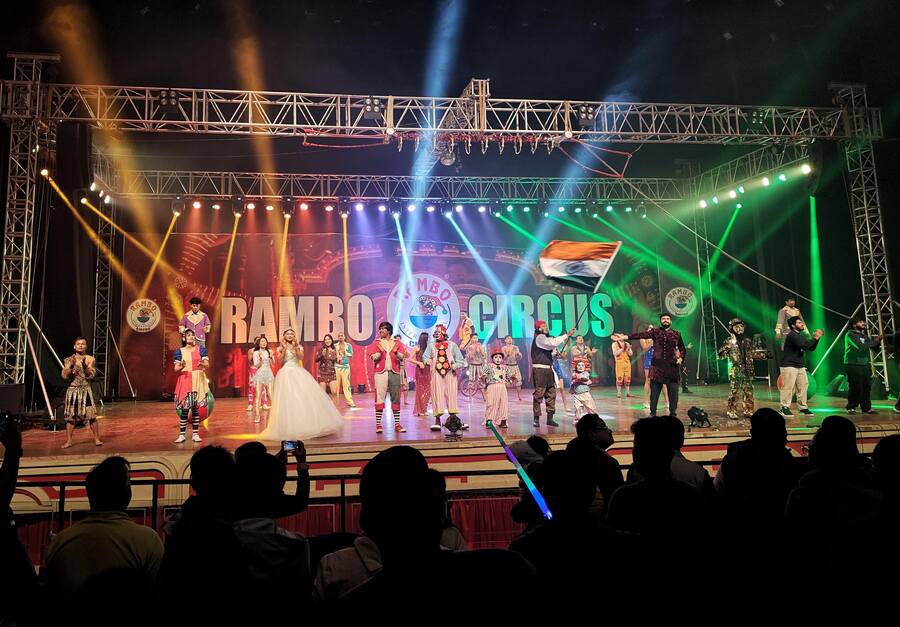 The show ended with the entire circus troupe coming on stage in a show of unity in diversity. The centrepiece was the Indian Tricolour fluttering high to the notes of AR Rahman’s Maa Tujhe Salaam as the audience was requested to stand up as a show of respect. The 40-year-old circus company has toured extensively across India and West Asia, captivating audiences with its unique blend of talent, thrill, and excitement. The vision of managing director Sujit Dilip, a second-generation circus owner, led to the resurrection of the circus after the pandemic. The newly packaged show promises to treat the audience to the circus experience in a modern, safe, and comfortable indoor setting