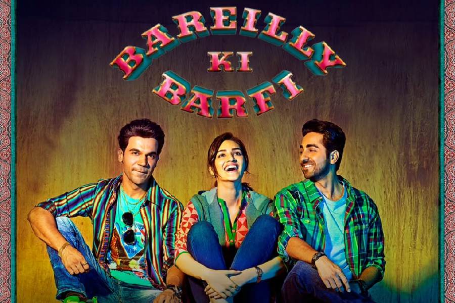 A poster of ‘Bareilly Ki Barfi’