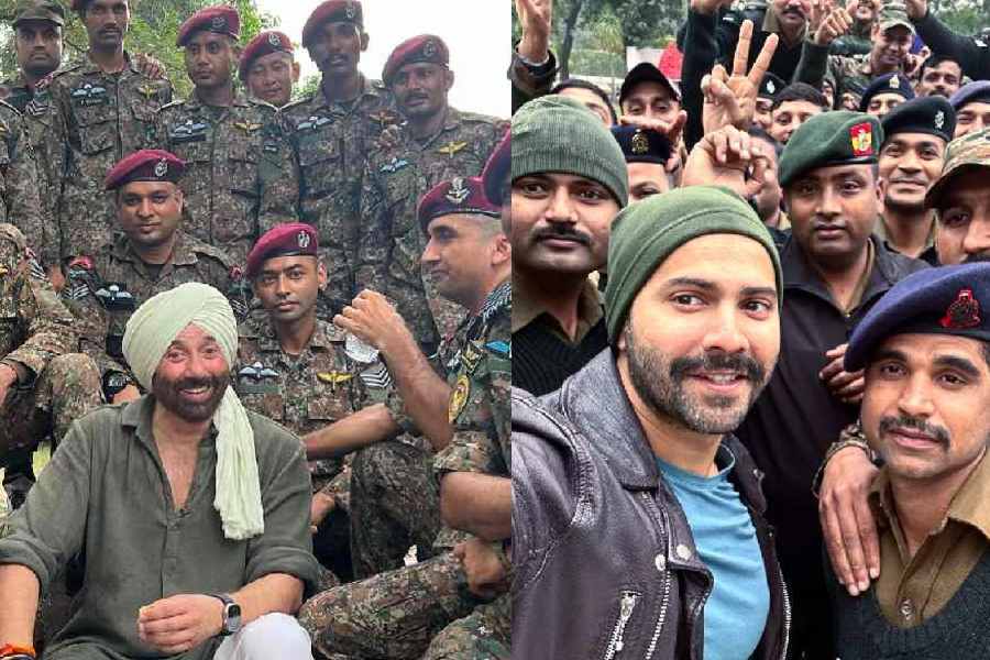 Sunny Deol, Varun Dhawan, Suniel Shetty honour soldiers on Indian Army Day