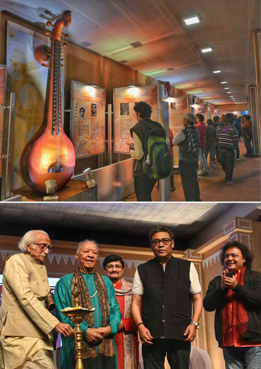 Classical Music Conference 2025, organised by information & cultural affairs department, was inaugurated at Ektara Muktamancha on Wednesday. Indranil Sen, state minister of tourism and technical education, training & skill development and MOS, information and cultural affairs departments; musicians Hariprasad Chaurasia, Amiya Ranjan Banerjee, Tanmoy Bose and other eminent personalities of classical music were present at the inaugural programme on Wednesday